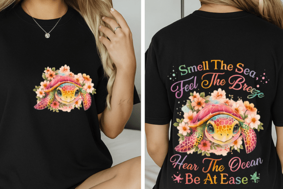 Download Sea Turtle PNG, Beach Quote Shirt Design - Sea turtle Collection