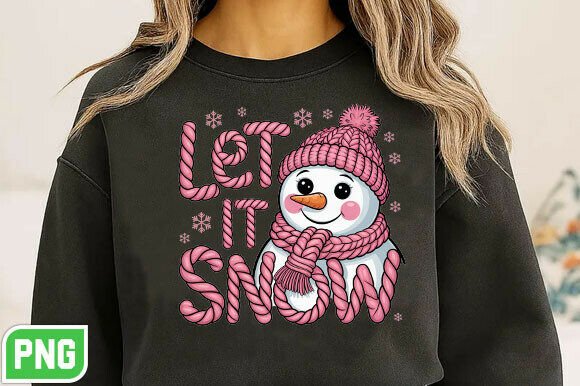 Download Faux Yarn Let It Snow PNG - Premium Resources
