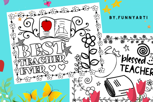 Download Teacher Appreciation Coloring Posters - Post Collection