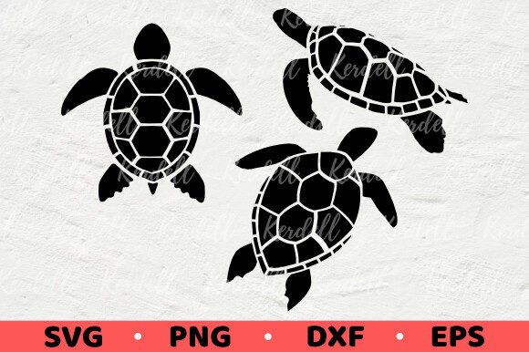 Download Sea Turtle Silhouettes, Turtle Bundled - Sea turtle Collection