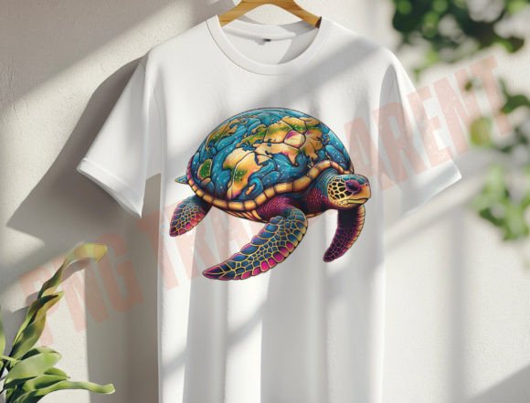 Download Sea Turtle Sublimation Design Earth Png - Sea turtle Collection