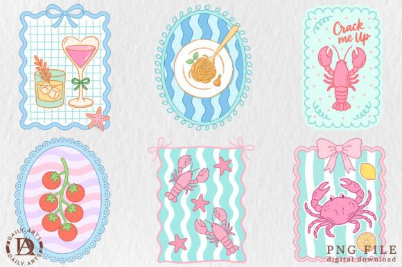 Download Coastal Mediterranean Poster PNG Bundle - Post Collection
