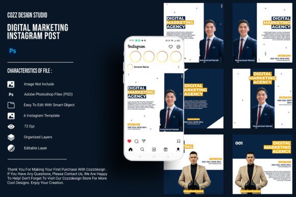 Download Digital Marketing Instagram Post - Post Collection