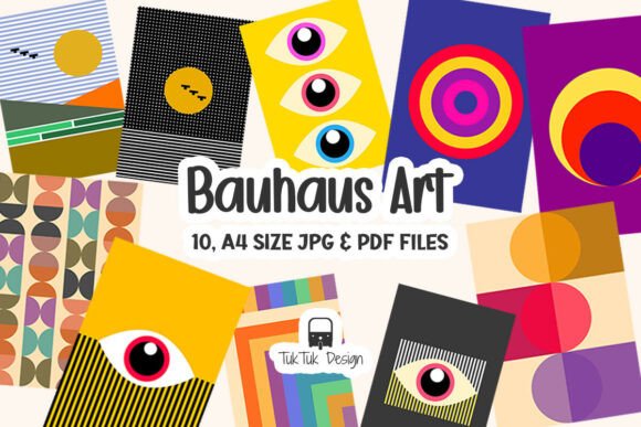 Download Bauhaus Art, Abstract Modern Poster - Post Collection