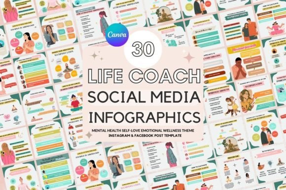 Download Life Coach Social Media Post Templates - Post Collection