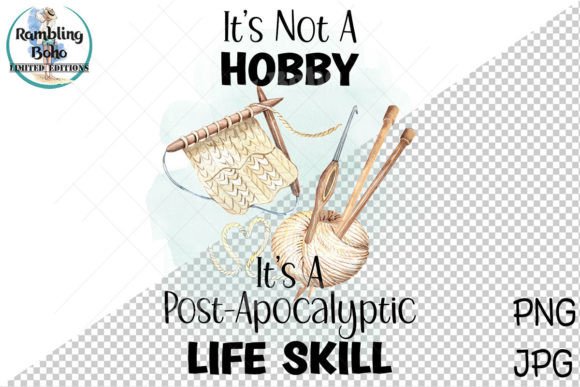 Download Funny Knit Post Apocalyptic Life Skill - Post Collection